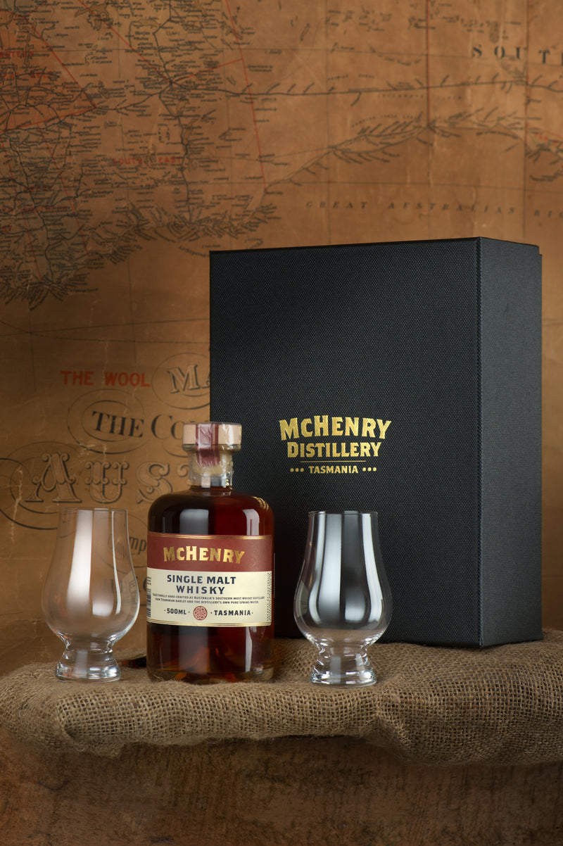 McHenry Distillery Tasmania - Single Malt Whiskly - GIFTBOX