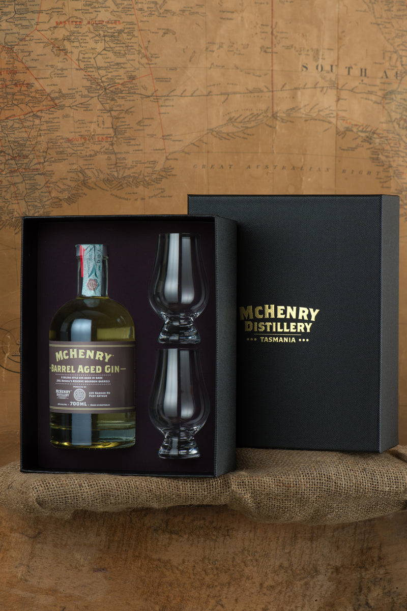 McHenry Distillery Tasmania - Barrel Aged GIN - GIFT BOX