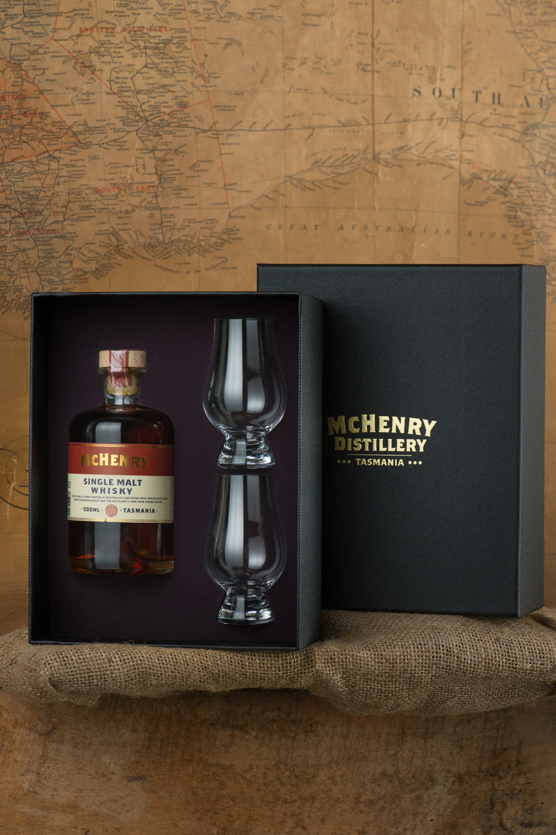 McHenry Distillery Tasmania - Single Malt Whiskly - GIFTBOX
